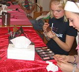 Tienerworkshop make-up